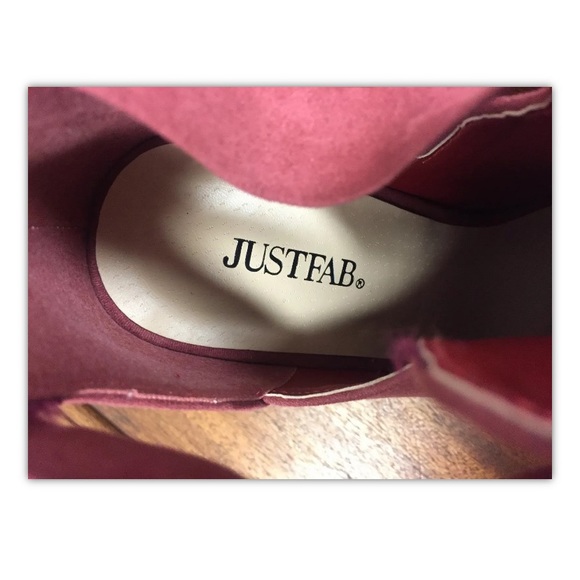 JustFab, Women, heels 4.5”, pink,fabric, size7.5.: - Picture 11 of 11